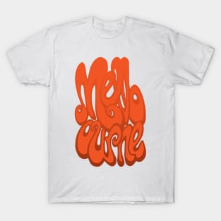 Melbourne lettering - Orange T-Shirt